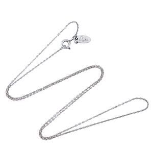 Vintage Nashelle Sterling Silver 925 0.8mm Cable Chain Necklace 19”